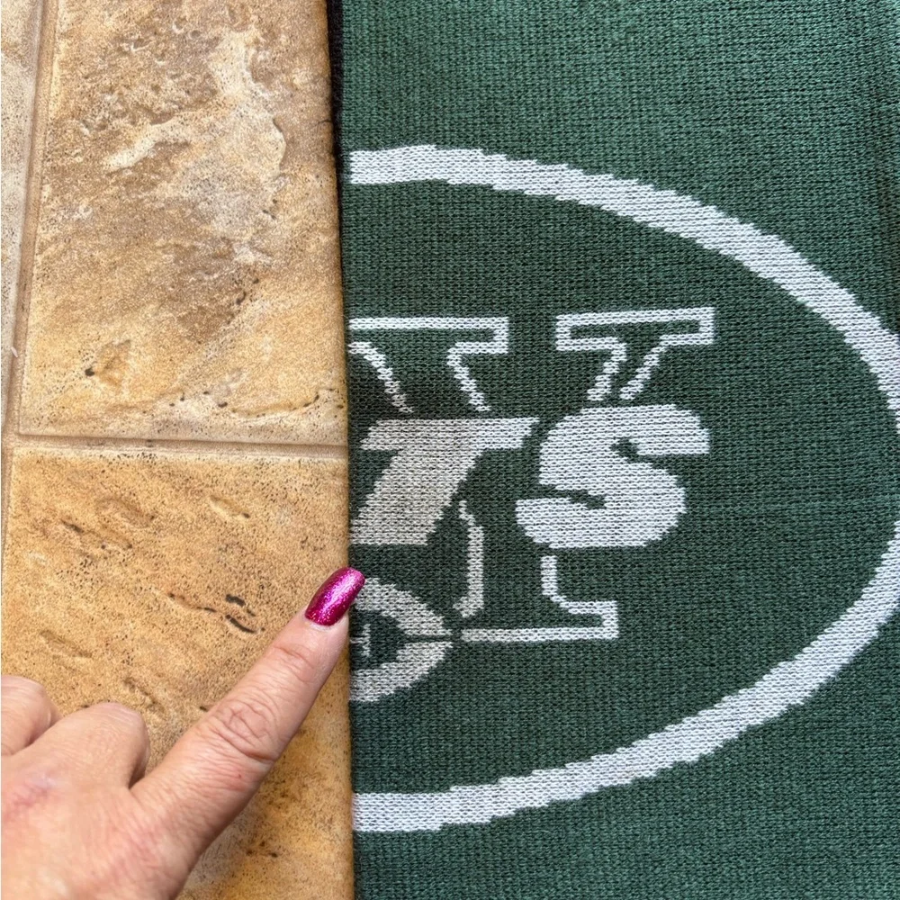 Reebok Team Apparel New York Jets Reversible Scarf
